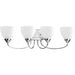 Progress Lighting Heart Collection Four-Light Bath And Vanity (P2928-15)