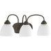 Progress Lighting Heart Collection Three-Light Bath And Vanity (P2919-20)