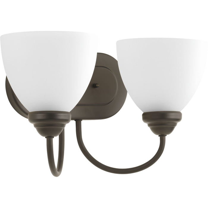 Progress Lighting Heart Collection Two-Light Bath And Vanity (P2915-20)