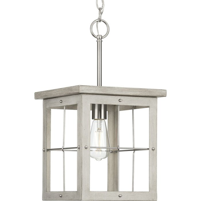 Progress Lighting Hedgerow Collection 1 Light 60W Medium Base Mini-Pendant Fixture (P500317-009)