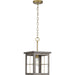Progress Lighting Hedgerow Collection 1 Light 60W Medium Base Mini-Pendant Fixture (P500317-175)