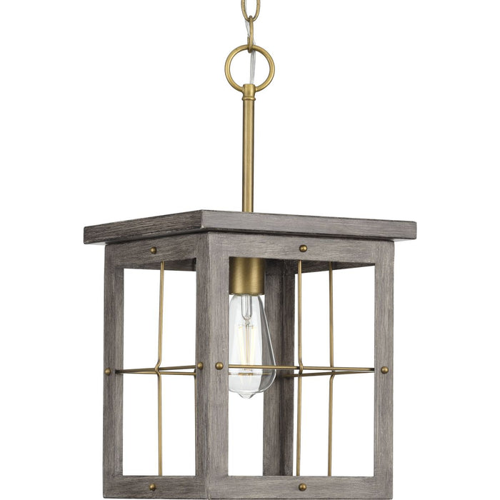 Progress Lighting Hedgerow Collection 1 Light 60W Medium Base Mini-Pendant Fixture (P500317-175)