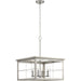 Progress Lighting Hedgerow Collection 4 Light 60W Candelabra Base Chandelier (P400253-009)
