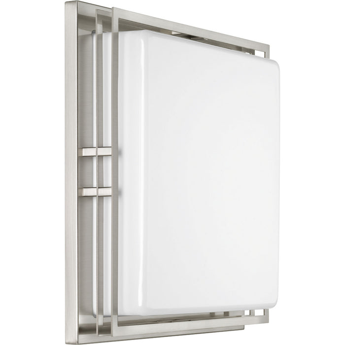 Progress Lighting Helm Collection Two-Light 14 Inch LED Flush Mount 3000K (P3448-0930K9)