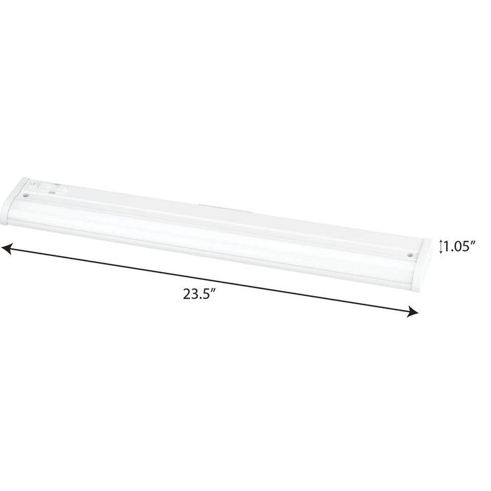 Progress Lighting Hide-a-lite Collection 24 Inch 8.5W Under-Cabinet Linear LED (P700027-028-CS)