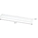 Progress Lighting Hide-a-lite Collection 24 Inch 8.5W Under-Cabinet Linear LED (P700027-028-CS)