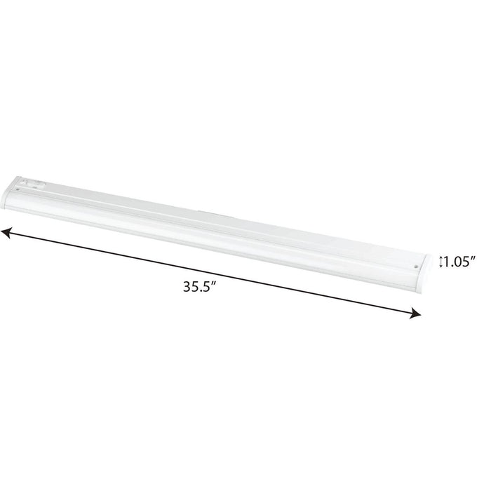 Progress Lighting Hide-a-lite Collection 36 Inch 11.5W Under-Cabinet Linear LED (P700028-028-CS)