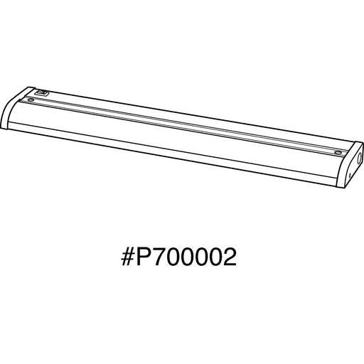 Progress Lighting Hide-A-Lite V 18 Inch LED Under-Cabinet 3000K (P700002-020-30)