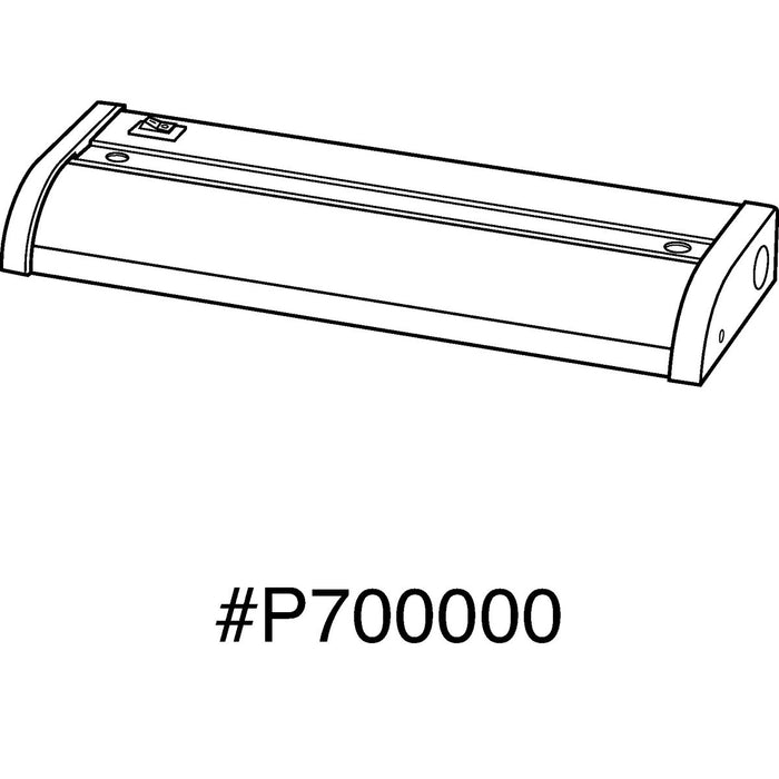 Progress Lighting Hide-A-Lite V 9 Inch LED Under-Cabinet 3000K (P700000-020-30)