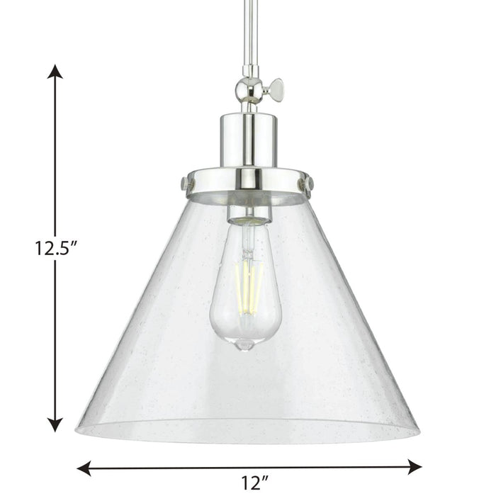 Progress Lighting Hinton Collection 1 Light 100W Medium Base Pendant Fixture (P500324-104)