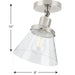 Progress Lighting Hinton Collection 1 Light 60W Medium Base Flush Mount Close To Ceiling Fixture (P350198-009)
