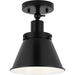 Progress Lighting Hinton Collection 1 Light 60W Medium Base Flush Mount Close To Ceiling Fixture (P350199-031)
