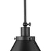 Progress Lighting Hinton Collection 100W One-Light Large Pendant Metal Matte Black (P500385-31M)