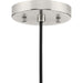 Progress Lighting Hinton Collection 60W One-Light Mini Pendant Metal Brushed Nickel (P500383-009)