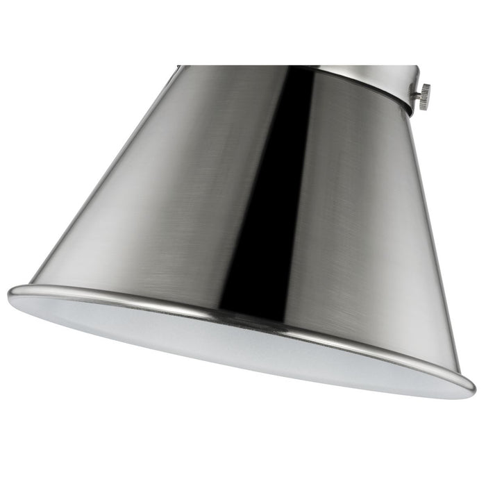 Progress Lighting Hinton Collection Brushed Nickel Swing Arm Wall Light (P710085-009)