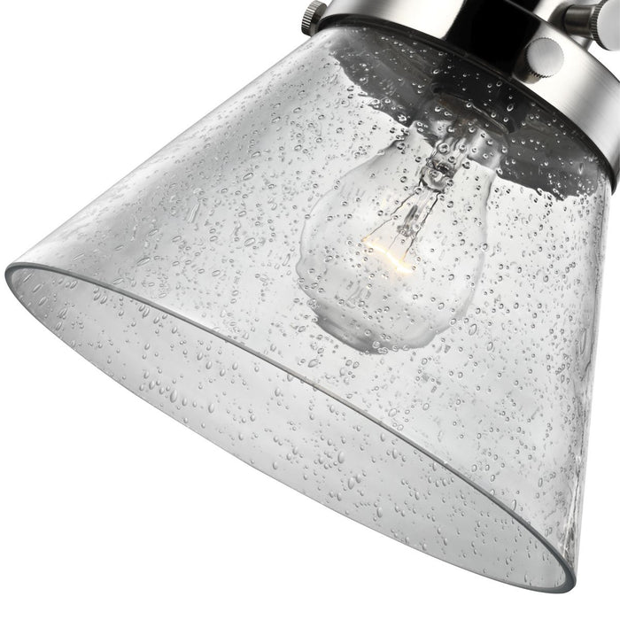 Progress Lighting Hinton Collection Brushed Nickel Swing Arm Wall Light (P710094-009)