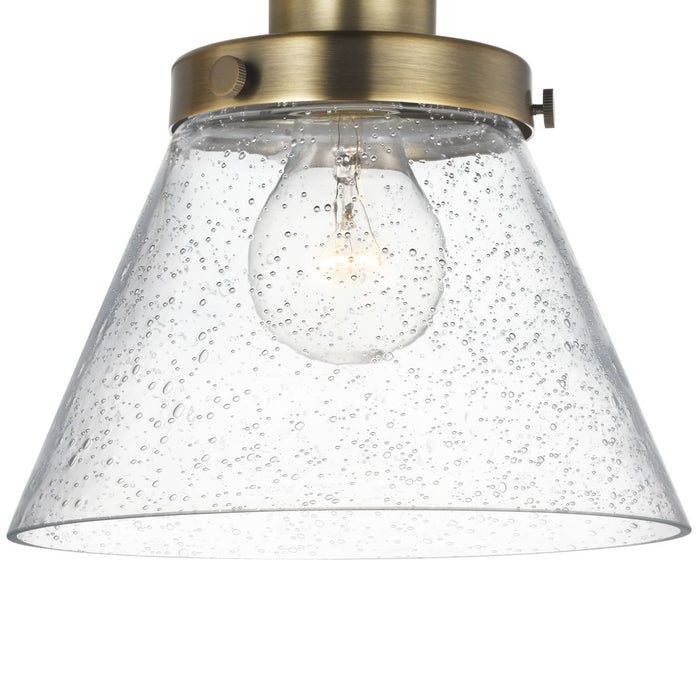 Progress Lighting Hinton Collection Vintage Brass Swing Arm Wall Light (P710084-163)