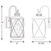 Progress Lighting Hollingsworth Medium Wall Lantern (P560081-031)