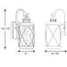 Progress Lighting Hollingsworth Small Wall Lantern (P560080-031)
