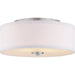 Progress Lighting Inspire Collection 13 Inch Two-Light Flush Mount (P350130-009)