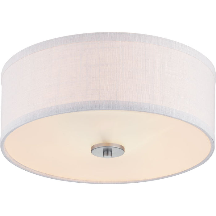 Progress Lighting Inspire Collection 13 Inch Two-Light Flush Mount (P350130-009)