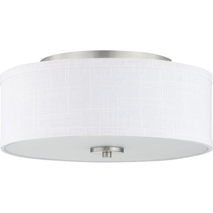 Progress Lighting Inspire Collection 13 Inch Two-Light Flush Mount (P350130-009)