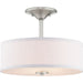 Progress Lighting Inspire Collection 13 Inch Two-Light Semi-Flush (P350129-009)