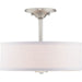 Progress Lighting Inspire Collection 13 Inch Two-Light Semi-Flush (P350129-009)