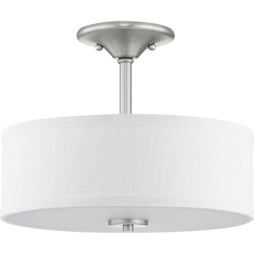 Progress Lighting Inspire Collection 13 Inch Two-Light Semi-Flush (P350129-009)