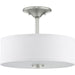 Progress Lighting Inspire Collection 13 Inch Two-Light Semi-Flush (P350129-009)