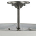 Progress Lighting Inspire Collection Brushed Nickel Three-Light 18 Inch Semi-Flush Mount (P350168-009)