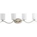 Progress Lighting Inspire Collection Four-Light Bath And Vanity (P2021-09)