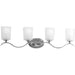 Progress Lighting Inspire Collection Four-Light Bath And Vanity (P2021-15)