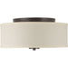 Progress Lighting Inspire Collection One-Light 13 Inch LED Flush Mount 3000K (P3696-2030K9)