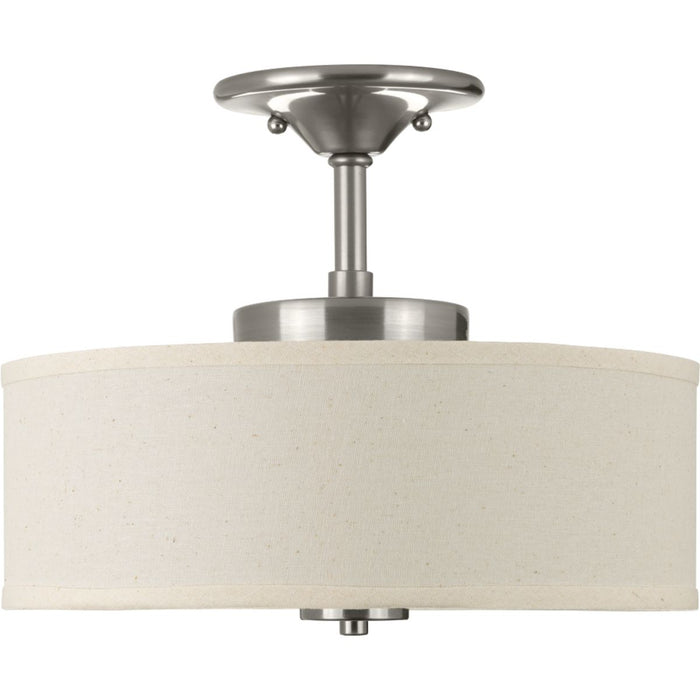 Progress Lighting Inspire Collection One-Light 13 Inch LED Semi-Flush Mount 3000K (P3683-0930K9)