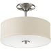 Progress Lighting Inspire Collection One-Light 13 Inch LED Semi-Flush Mount 3000K (P3683-0930K9)