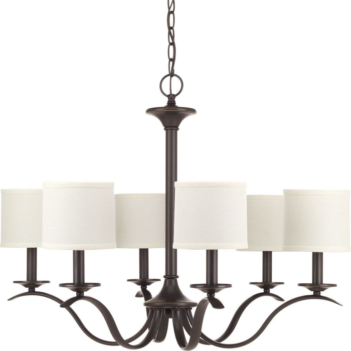 Progress Lighting Inspire Collection Six-Light Chandelier (P4739-20)