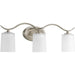 Progress Lighting Inspire Collection Three-Light Bath And Vanity (P2020-09)