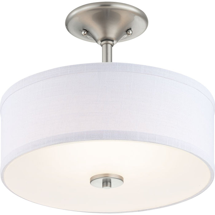 Progress Lighting Inspire LED Collection 13 Inch LED Semi-Flush 3000K (P350134-009-30)