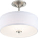 Progress Lighting Inspire LED Collection 13 Inch LED Semi-Flush 3000K (P350134-009-30)