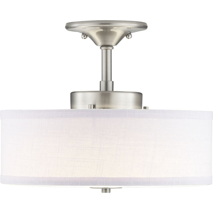 Progress Lighting Inspire LED Collection 13 Inch LED Semi-Flush 3000K (P350134-009-30)