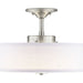 Progress Lighting Inspire LED Collection 13 Inch LED Semi-Flush 3000K (P350134-009-30)