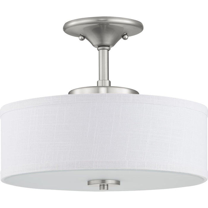 Progress Lighting Inspire LED Collection 13 Inch LED Semi-Flush 3000K (P350134-009-30)
