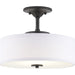 Progress Lighting Inspire LED Collection 13 Inch LED Semi-Flush 3000K (P350134-143-30)