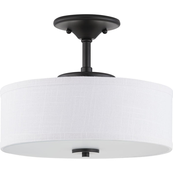 Progress Lighting Inspire LED Collection 13 Inch LED Semi-Flush 3000K (P350134-143-30)