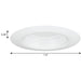 Progress Lighting Intrinsic Collection 6 Inch 8W Recessed Trim (P800019-028-CS)