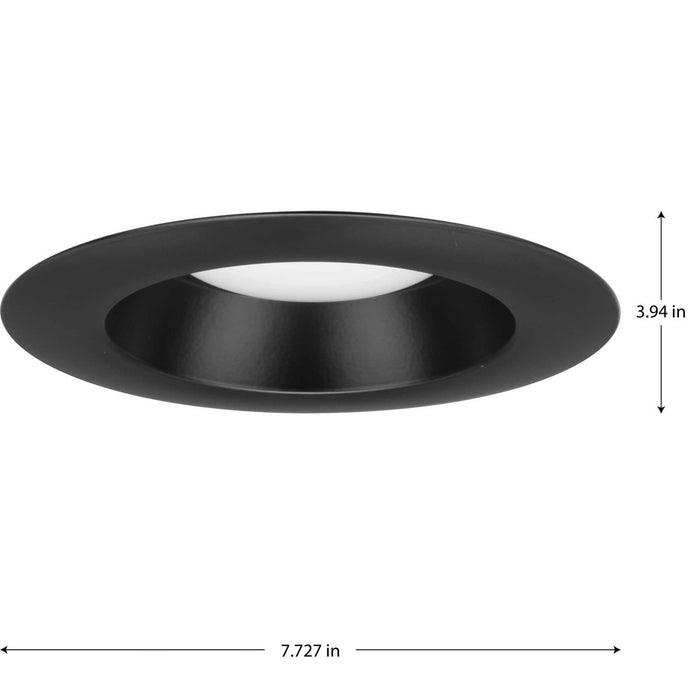 Progress Lighting Intrinsic Collection 8W 6 Inch Recessed Trim Black (P800018-031-CS)