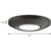 Progress Lighting Intrinsic Collection LED 15.5W Surface Mount Close To Ceiling Fixture (P810029-020-30)