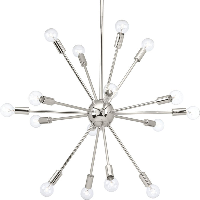 Progress Lighting Ion Collection Sixteen-Light Chandelier (P400041-104)