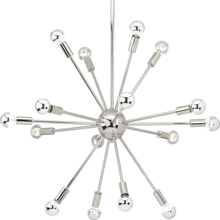 Progress Lighting Ion Collection Sixteen-Light Chandelier (P400041-104)